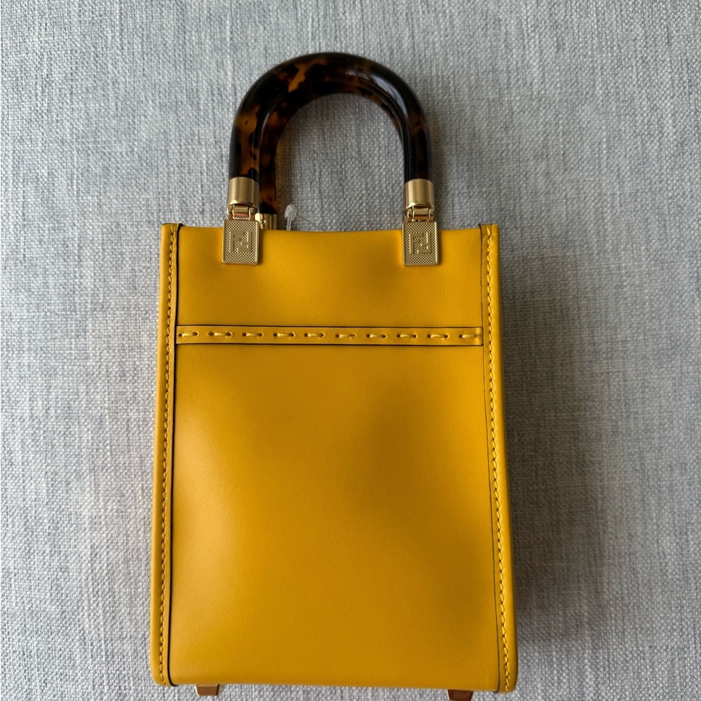 Fendi mini sunshine shopper bag, new with tag - Picture 4 of 7
